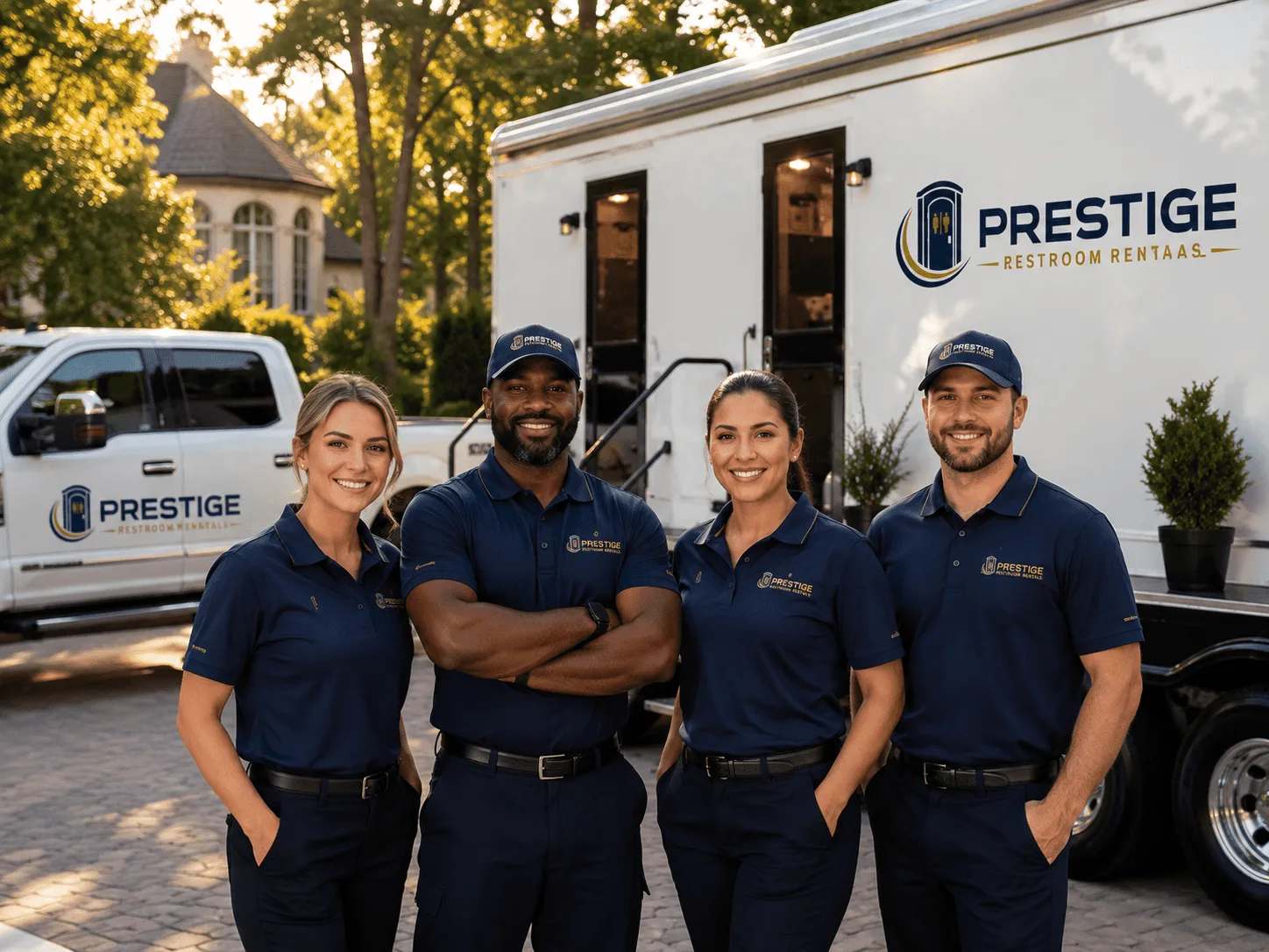 Trusted Luxury Portable Restrooms company in Grace, MS